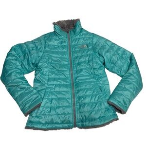 The North Face Girls Reversible Mossbud Swirl Jacket